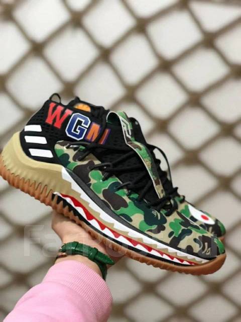 Adidas Dame 4 x Bape 38 39 40 41 42 43 44 4 290