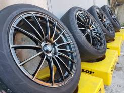 Weds Sport SA-15R 5*114,3 на отличной летней резине 245/45/19 Акция!. 8.5x19" 5x114.30 ET45