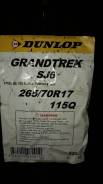 Dunlop Grandtrek SJ6. Зимние, без шипов, 2018 год, без износа, 4 шт