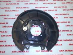 Щиток тормозного механизма. Toyota RAV4, ACA20, ACA20W, ACA21, ACA21W, ACA22, ACA23, ACA26, ACA28, CLA20, CLA21, ZCA25, ZCA25W, ZCA26, ZCA26W Двигател...