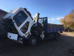 Nissan Diesel. Самосвал с крановой установкой, 9 200 куб. см., 5 000 кг., 4x2