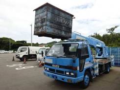 Aichi. Автовышка 22 метра на шасси Исудзу Эльф Isuzu Eif, 4 300 куб. см., 22,00 м.