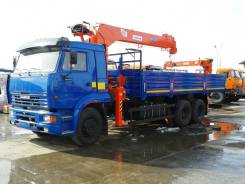 КамАЗ 65117. с КМУ Kanglim 1256 GII, 10 848 куб. см., 6x4
