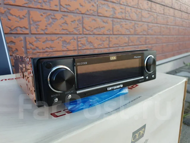 Pioneer Carrozzeria RS-D7XIII + процессор RS-P90X, 1 DIN — 178x50