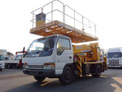 Isuzu Elf. Автовышка платформа , 5 000 куб. см., 16 м. Под заказ