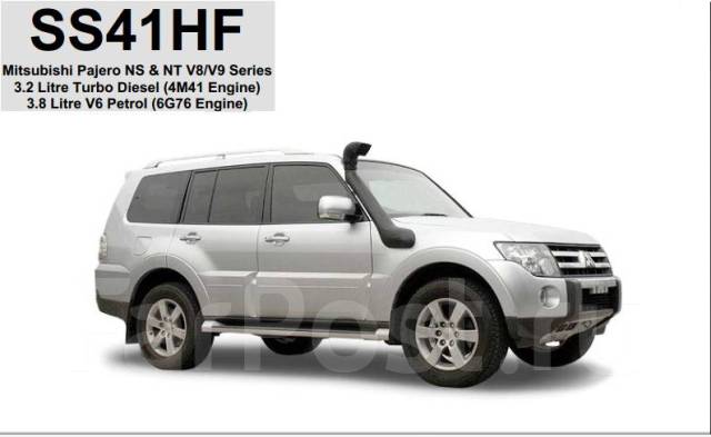 Шноркель MMC TRITON, PAJERO SPORT (Сhelenger) SMT06A (Diesel 4M41-T 3.2Litre-I4. 2,5 TD) LLDPE