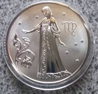 2 рубля 2005 года. Дева. Знак зодиака. Копия!
