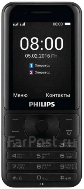 Philips Xenium E181. �����, ������, 3G, Dual-SIM, ��������� ����