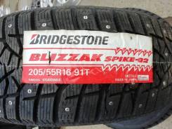 Bridgestone Blizzak Spike-02. Зимние, шипованные, 2016 год, без износа, 4 шт