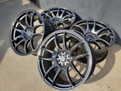 Work Emotion CR Kiwami. 8.0/9.0x17", 5x100.00, 5x114.30, ET35/28, ЦО 73,1 мм.