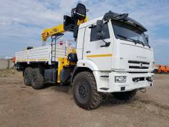 КамАЗ 43118 Сайгак. Камаз 43118 с КМУ Soosan 736 LTOP, 11 000 куб. см., 6 000 кг., 6x6. Под заказ