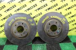 Диск тормозной. Nissan: Skyline, 350Z, Fairlady Z, Maxima, Murano, Fuga, 370Z Двигатели: VQ25HR, VQ35DE, VQ35HR, VQ37VHR, QR25DE, YD25, VK45DE, VQ25DE