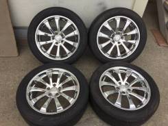 235/50R18 лето на хромированном Литье R18 8j 35 5/114.3. 8.0x18" 5x114.30 ET35 ЦО 73,0 мм.