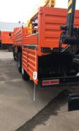 КамАЗ 65115. Кран манипулятор на камазе, 11 760 куб. см., 12 600 кг., 6x4