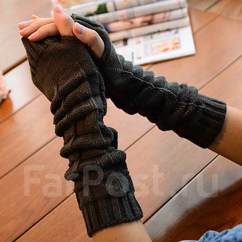 6116 Перчатки, рукавицы и митенки трикотажные машинного или ручного вязания: