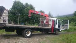 Hino Ranger. Продаётся эвакуатор с манипулятором, сходнями и лебёдкой., 7 500 куб. см., 4x2