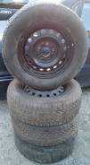 Попарный комплект колёс 215/65 R15 на штамповках. 5.5x15" 5x114.30 ET45 ЦО 64,0 мм.
