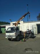 Toyota Dyna. Продам грузовик с манипулятором Тойота Dyna 1996г. в., 4 104 куб. см., 3 000 кг., 4x2