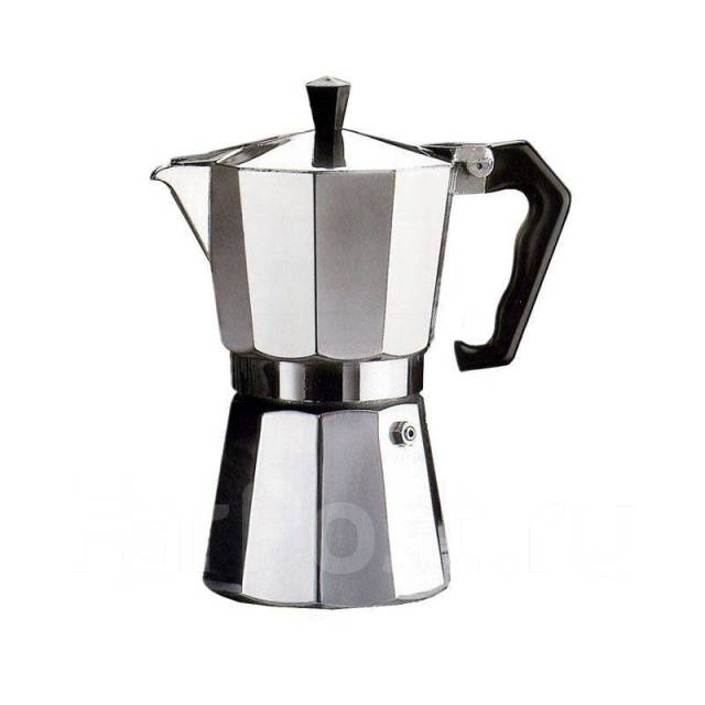 Гейзерная кофеварка 300ml, новый, в наличии. Цена: 990₽ во Владивостоке