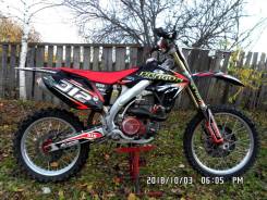 Honda CRF 450R. 450 куб. см., исправен, птс, с пробегом
