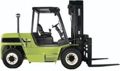Clark C80D. Дизельный вилочный погрузчик , 8 000 кг., Дизельный