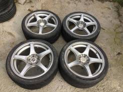 Enkei RP03. 8.5/9.5x18", 5x114.30, ET35/38