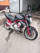 Kawasaki ER-6n. 650 куб. см., исправен, птс, с пробегом