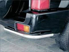 Защита углов заднего бампера Nissan Patrol Y61. Nissan Patrol, Y61