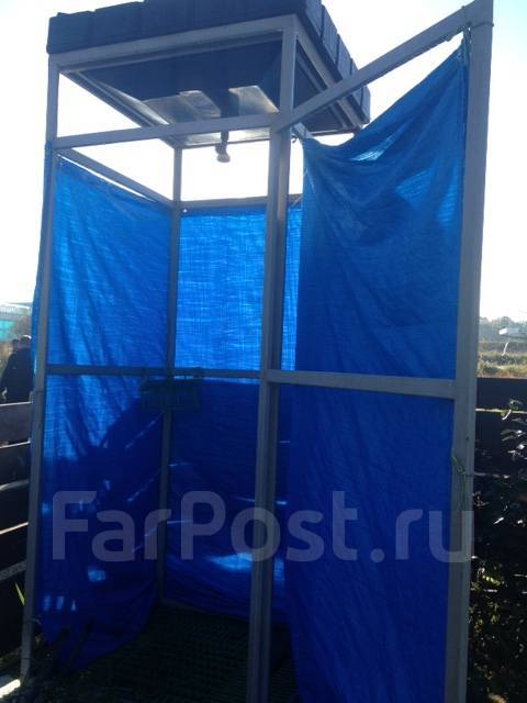 Каркас душевой кабины с баком на 200 л (для дачи) В наличии - Сад и ...