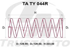 Пружина подвески. Toyota Ipsum, CXM10, SXM10 Toyota Gaia, CXM10, SXM10