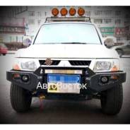 Силовые бампера. Mitsubishi Pajero, V63W, V64W, V65W, V68W, V73W, V75W, V77W, V78W Mitsubishi Montero, V60 Двигатели: 4D56T, 4M41, 6G72, 6G74, 6G75. П...