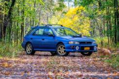 Subaru Impreza WRX STI. GF8 - Синий ПТС