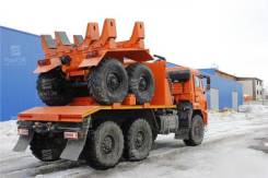 КамАЗ 43118-46. Трубоплетевоз автопоезд на шасси 43118-46, 10 860 куб. см., 12 000 кг., 6x6