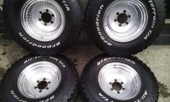 Колеса на кованых японских дисках 31 X 10.5R15LT BF Goodrich. 8.0x15" 6x139.70 ET-30 ЦО 110,0 мм.