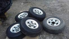 Колеса 215/80/R15 Yokogama Geolandar H/T на кованном литье Berg. 6.5x15" 6x139.70 ET-30 ЦО 106,0 мм.
