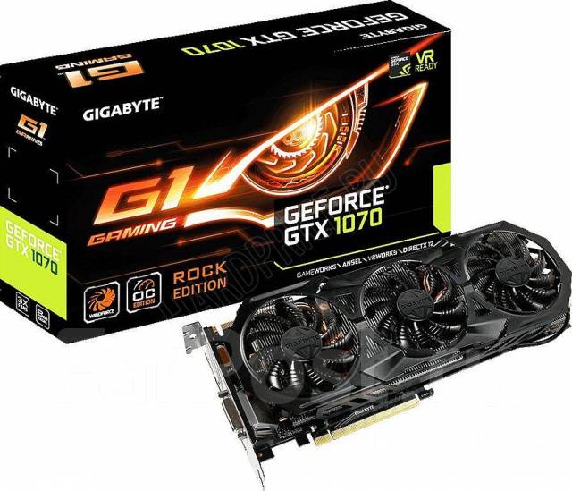 Сравнение видеокарт gtx 1070