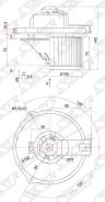 Мотор отопителя салона toyota corolla runx/allex/spacio#ze12/premio/allion/caldina#ze24/mark ii 9#-1 Sat