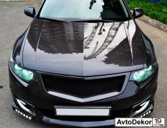 Решетка радиатора. Honda Accord, CP1, CP2, CU1, CU2, CW2, CW1 Двигатели: K24A, K24Z2, K24Z3, R20A3, R20A