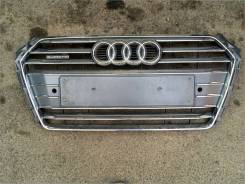 Решетка радиатора. Audi A4, 8W2, 8W5, 8WH Audi S4, 8W2, 8W5, 8WH Двигатели: CGWD, CRTC, CRTE, CSWB, CVKB, CVLA, CVNA, CWGD, CYMC, CYRB, CYRC, CZHA, DB...