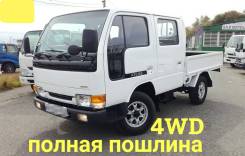 Nissan Atlas. 4WD, двухкабинник + борт, 1 500 кг., 4x4