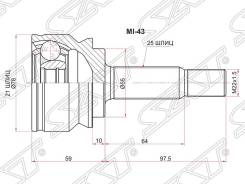 Шрус MITSUBISHI COLT 4G19 Z26A / 4WD 02- Sat
