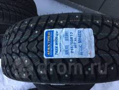 Maxtrek Trek M900. Зимние, шипованные, 2018 год, без износа, 4 шт
