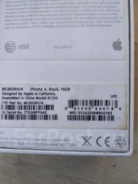 Apple iPhone 4. �/�, ������, 4G LTE ����