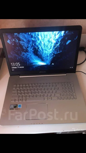 Asus N75. 17.3", WiFi: 1, Bluetooth: 1 ����