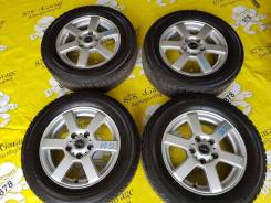 Продам литьё r15 на зимней резине 195/65 /15. 6.0x15" 5x114.30 ET48