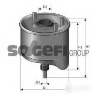 Фильтр топливный, сепаратор. Citroen C2 Citroen C3 Citroen Berlingo Citroen C4