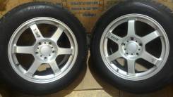 RAYS VOLK RACING TE37. 8.5x18", 5x130.00, ET50