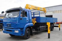 Soosan SCS736LII. Камаз 65117 с кму Soosan SCS 736 L2, 6 700 куб. см., 14 500 кг., 6x4