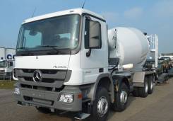 Koluman. Автобетоносмеситель КСМ10 на шасси Mercedes-Benz Actros 3 4141