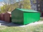 Гаражи металлические.